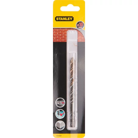 Stanley precíziós kőzetfúrószár karbid csúccsal 10 x 80 x 120mm (STA58007)
