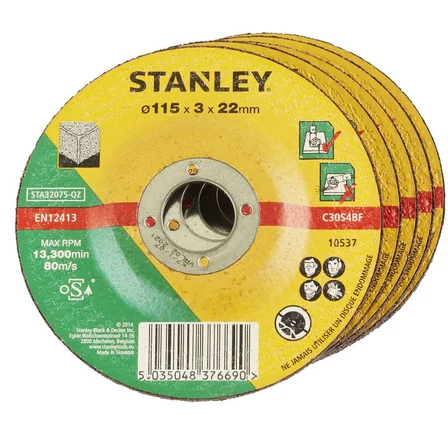 Stanley kőzetvágó tárcsa 115 x 3,2 x 22mm (STA32075)