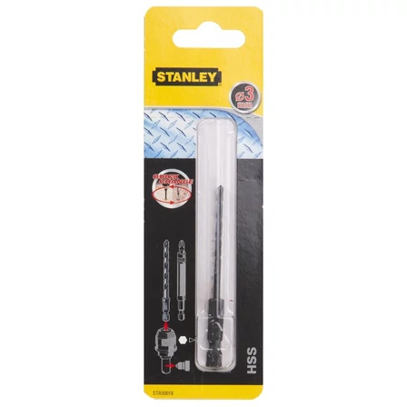 Stanley fémfúrószár HSS HEX (STA66371-hez) 3 x 41mm (STA50018)