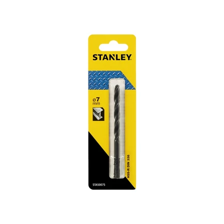 Stanley fémfúrószár HSS-R DIN338  7 x 69 x 109mm (STA50075)