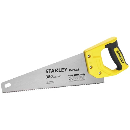 Stanley 2. Generációs Sharpcut Fűrész 7 TPI, 380 mm (STHT20366-1)