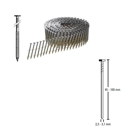 Bostitch F szeg 3.33 -100 mm sima - 4 050 db (F333100Q)