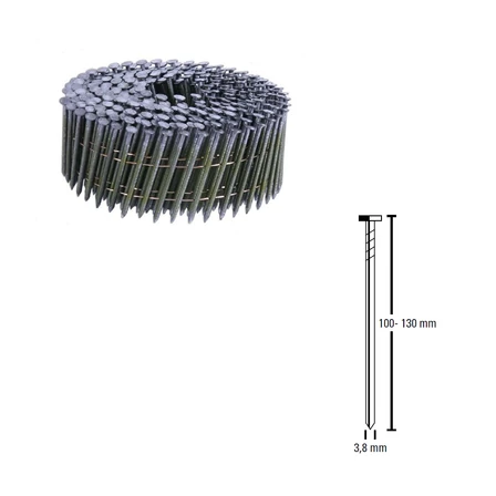 Bostitch N130 szeg 3.8 -120 mm gyűrűs - 2 160 db (N130P380R120Q)