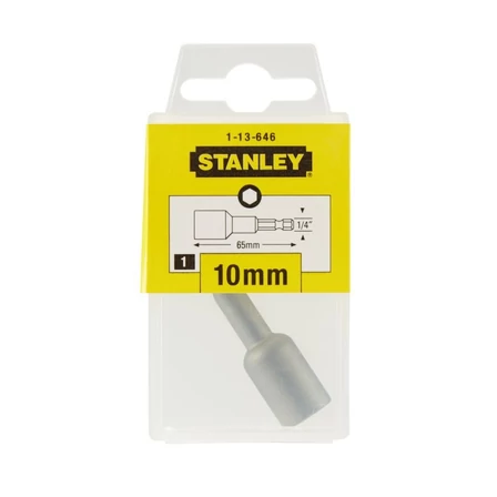 Stanley Mágneses dugófej hatlapfejű  10mm  1-13-646