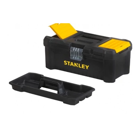 Stanley 12,5" szerszámosláda csavartartóval, fémcsatos (STST1-75515)