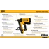 Kép 6/9 - DeWalt 18V Gázos Betonszegező (DGN845N)