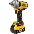 Kép 4/9 - DeWalt Kefe-nélküli Ütvecsavarozó 1/2" 812nm +2db 5.0Ah akku + koffer (DCF891P2T)