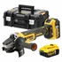 Kép 3/3 - DeWalt 18V XR Sarokcsiszoló + 2x5.0Ah akku + koffer (DCG405P2)